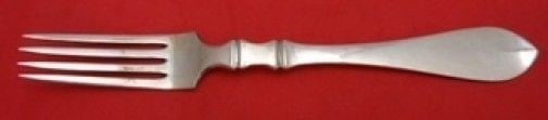 Hans Hansen Arvesolv #3 Sterling Silver 7 1/2 Inch Dinner Fork (1 of 2)