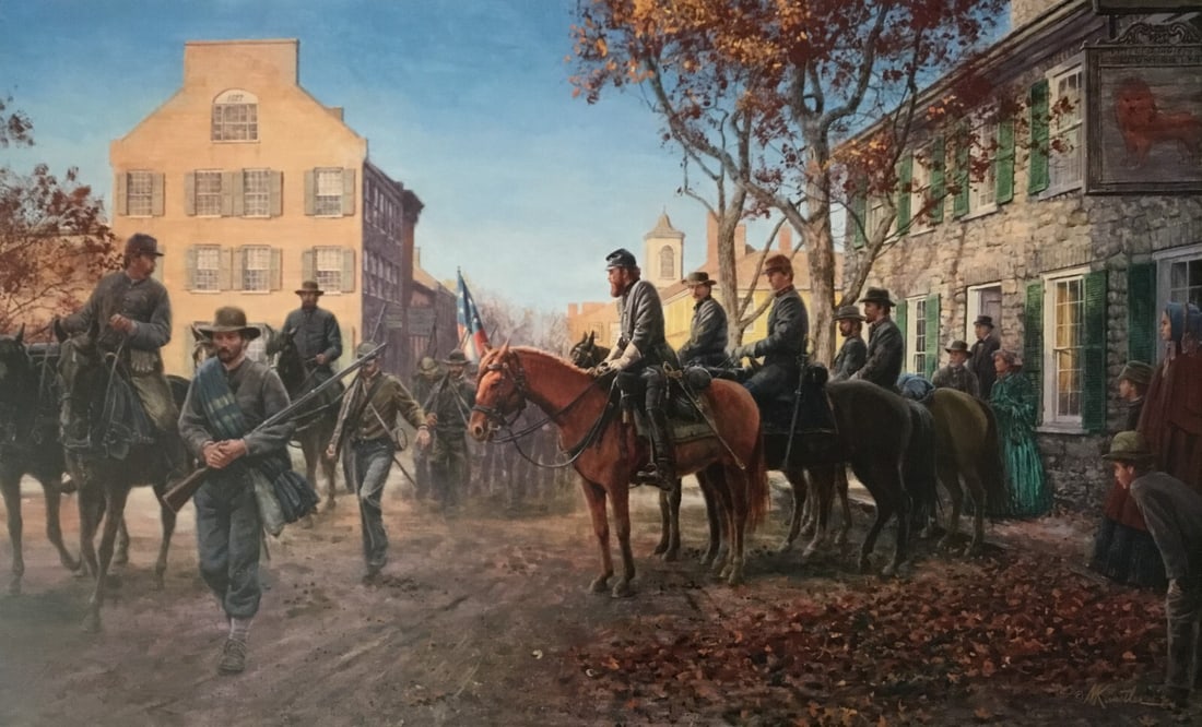 Mort Kunstler Lion Of The Valley Limited Edition Signed Print: Mort Kunstler Lion Of The Valley Limited Edition Signed Print This Mort Kunstler artwork titled "Lion Of The Valley" is a stunning limited edition print showcasing the artist's signature realism style