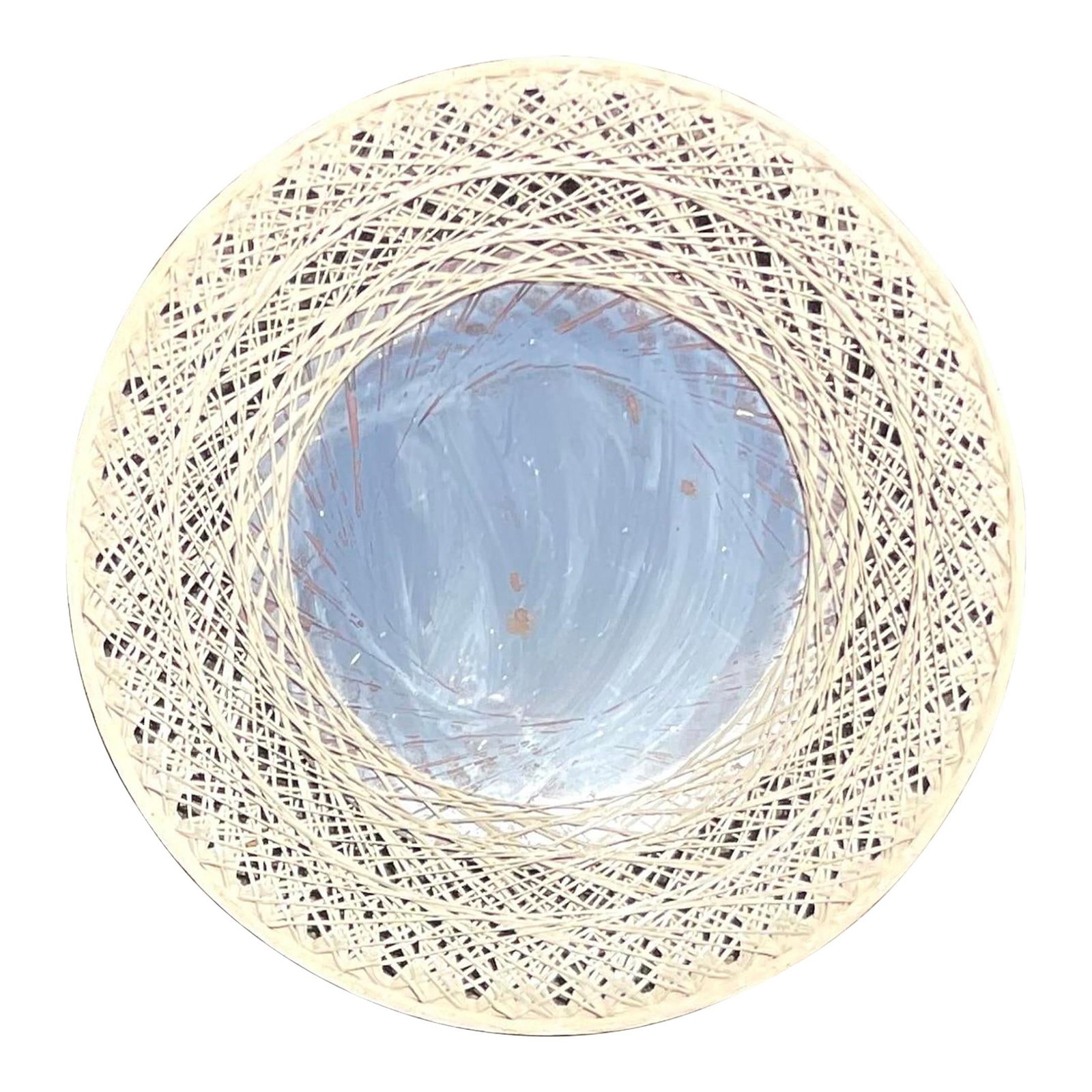 Vintage Coastal Fiberglass Mirror Inspired by Russell Woodard (1 of 5)