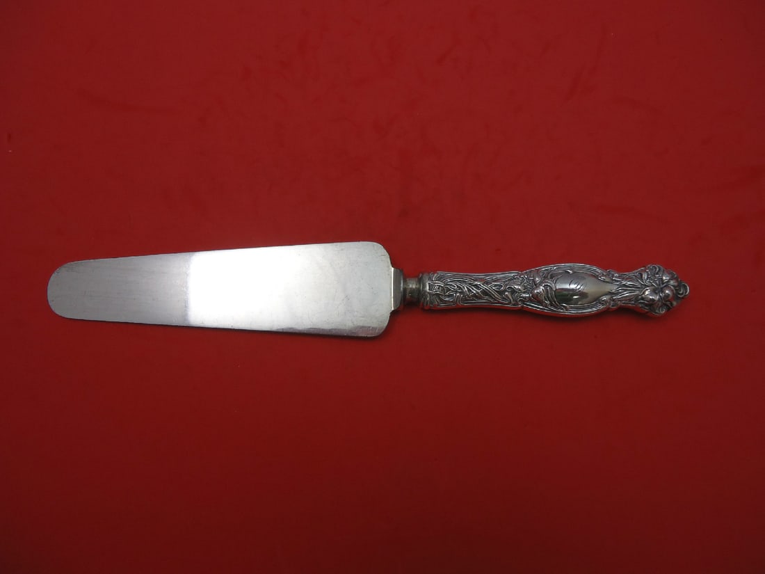 International Sterling Silver Frontenac Cake Server 10 1/8" Monogrammed (1 of 1)