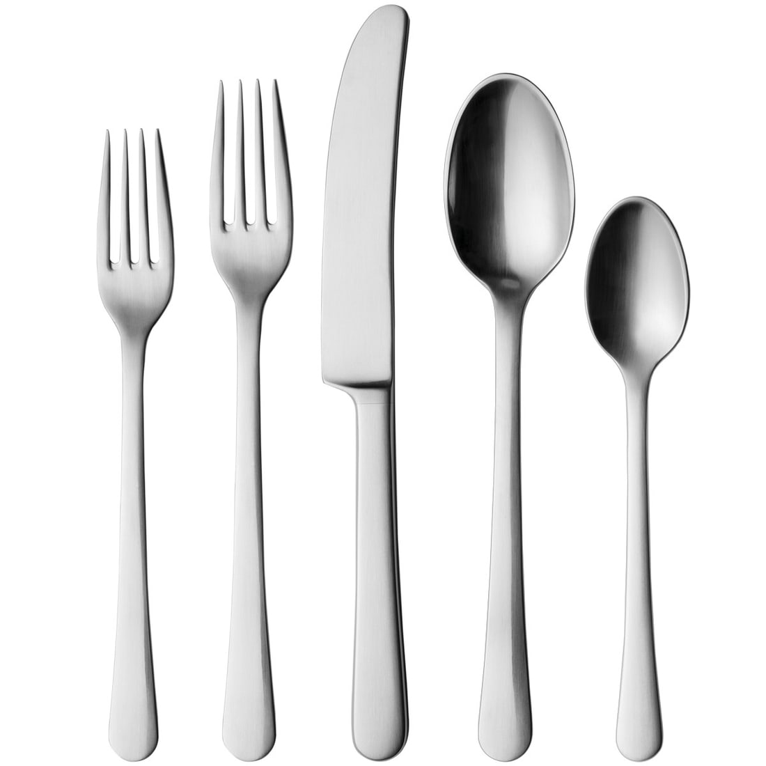 Georg Jensen Copenhagen 40 Piece Stainless Steel Cutlery Set for 8 (1 of 1)