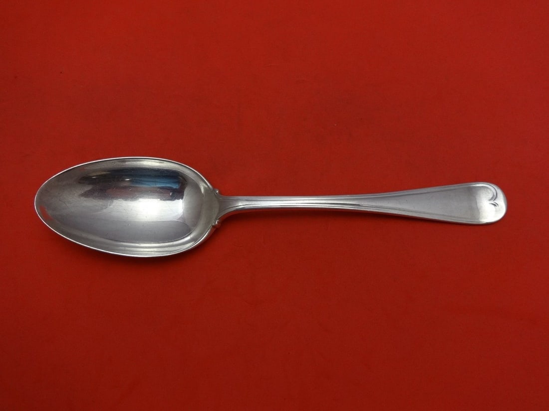 Asprey Bond Street Sterling Silver Place Soup Spoon 7 1/8 Inch Flatware (1 of 2)