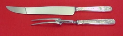 Chateau by Carrs Sterling Silver 2-Piece Roast Carving Set (1 of 1)