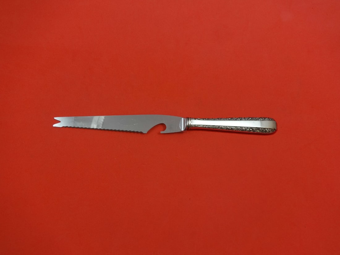 Towle Candlelight Sterling Silver Bar Knife Custom Made 9 1/8": Towle Candlelight Sterling Silver Bar Knife Custom Made 9 1/8" Introducing the Candlelight by Towle Sterling Silver Bar Knife, custom made with a stunning design that features a striking contrast of p
