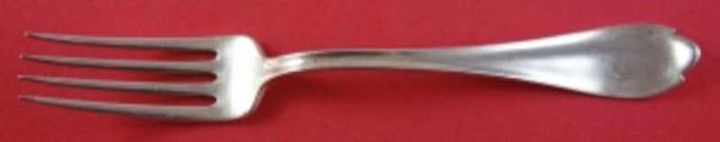 Sterling Silver Fork Springfield Pattern by Unger 6 7/8 Inch: Sterling Silver Fork Springfield Pattern by Unger 6 7/8 Inch This is a sterling silver regular fork in the Springfield pattern by Unger. The fork measures 6 7/8 inches in length, is not monogrammed, a