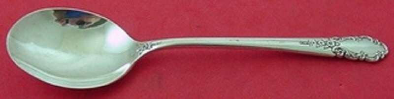 International Sterling Silver Bridal Veil Cream Soup Spoon 6.5 Inch (1 of 1)