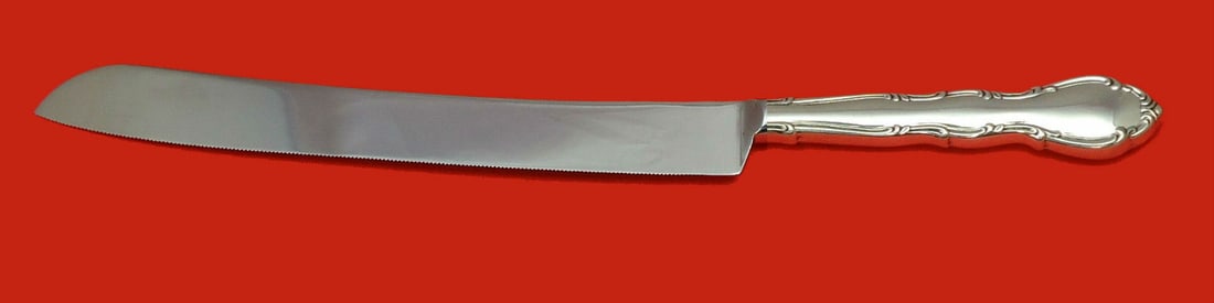 Gorham Andante Sterling Silver Wedding Cake Knife Custom 12 Inch: Gorham Andante Sterling Silver Wedding Cake Knife Custom 12 Inch This exquisite wedding cake knife, crafted by Gorham in the elegant Andante pattern, features a hollow handle made of sterling silver, 