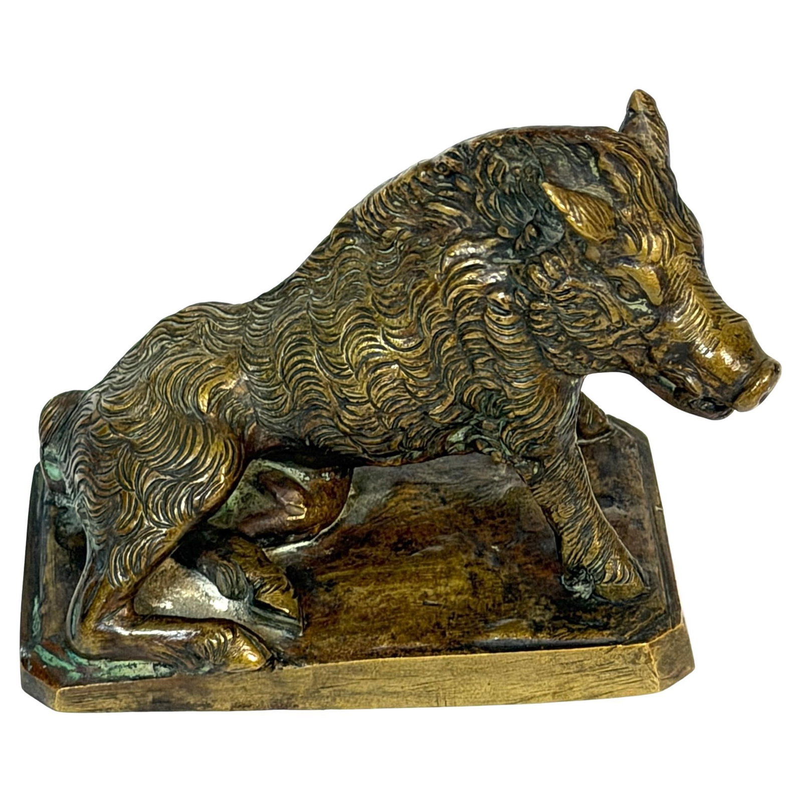 Grand Tour Bronze Porcellino Boar Sculpture After Pietro Tacca Late 19th Century (1 of 10)