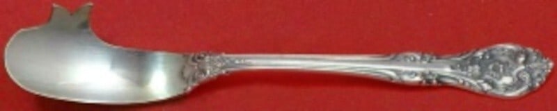 Gorham King Edward Sterling Silver Cheese Knife 6 Inch: Gorham King Edward Sterling Silver Cheese Knife 6 Inch Introducing the King Edward Cheese Knife by Gorham, a stunning piece crafted from sterling silver that adds a touch of elegance to any table sett