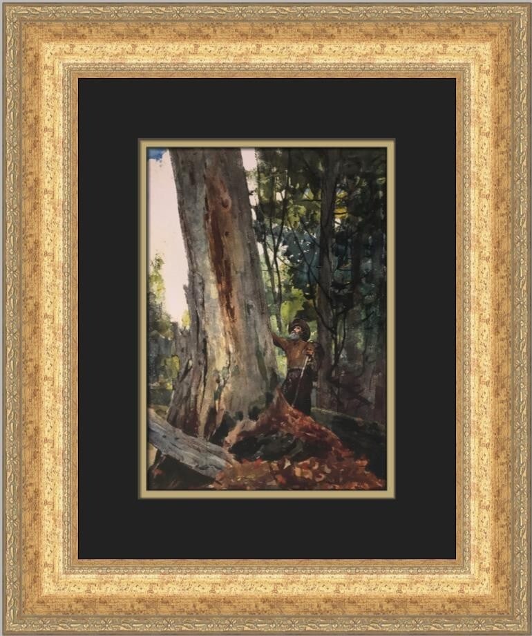 Winslow Homer Old Friends Custom Framed Art Print 1996 (1 of 2)