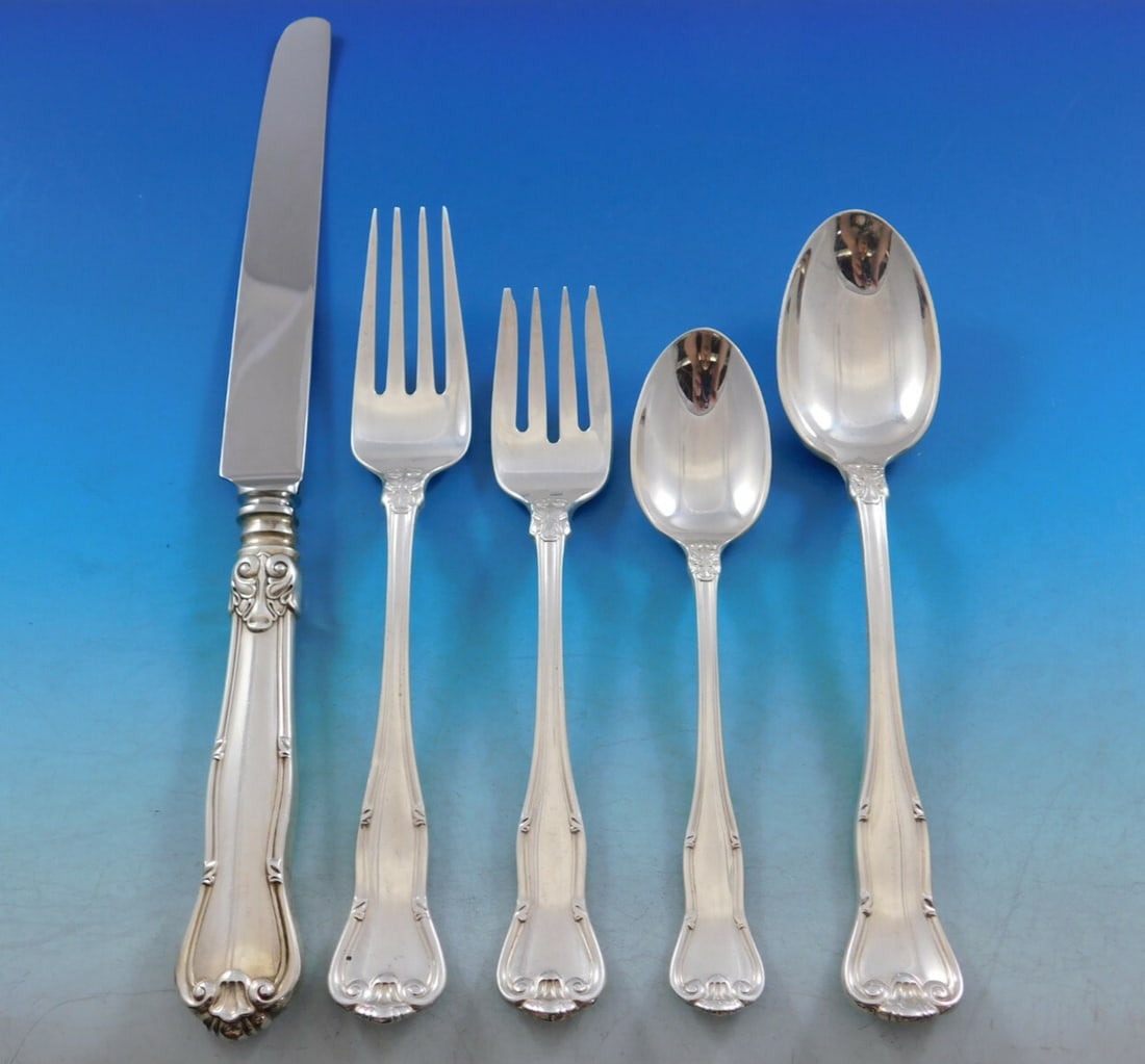 Tiffany Provence Sterling Silver Flatware Service for 12 61 Pieces: Tiffany Provence Sterling Silver Flatware Service for 12 61 Pieces This Provence flatware set by Tiffany & Co. features the elegant sterling silver pattern inspired by eighteenth-century France, known
