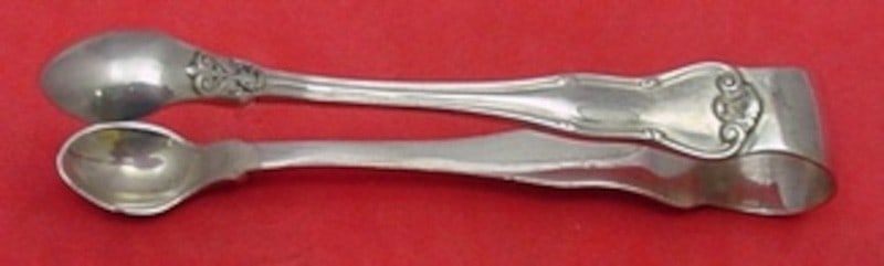 Tiffany Co Provence Sterling Silver 4 Inch Sugar Tongs: Tiffany Co Provence Sterling Silver 4 Inch Sugar Tongs A Provence sugar tong by Tiffany & Co., made in sterling silver. This serving piece is post-1940, made in the United States, and is not monogramm