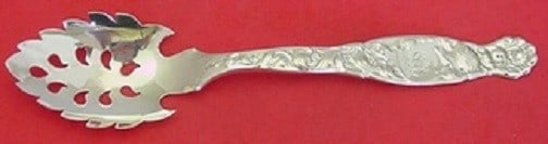Whiting Heraldic Sterling Silver 8" Spaghetti Server Spoon (1 of 1)