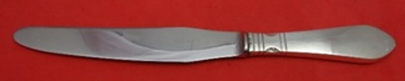 Georg Jensen Continental Sterling Silver Dinner Knife Short Handle 9.75 inches (1 of 2)