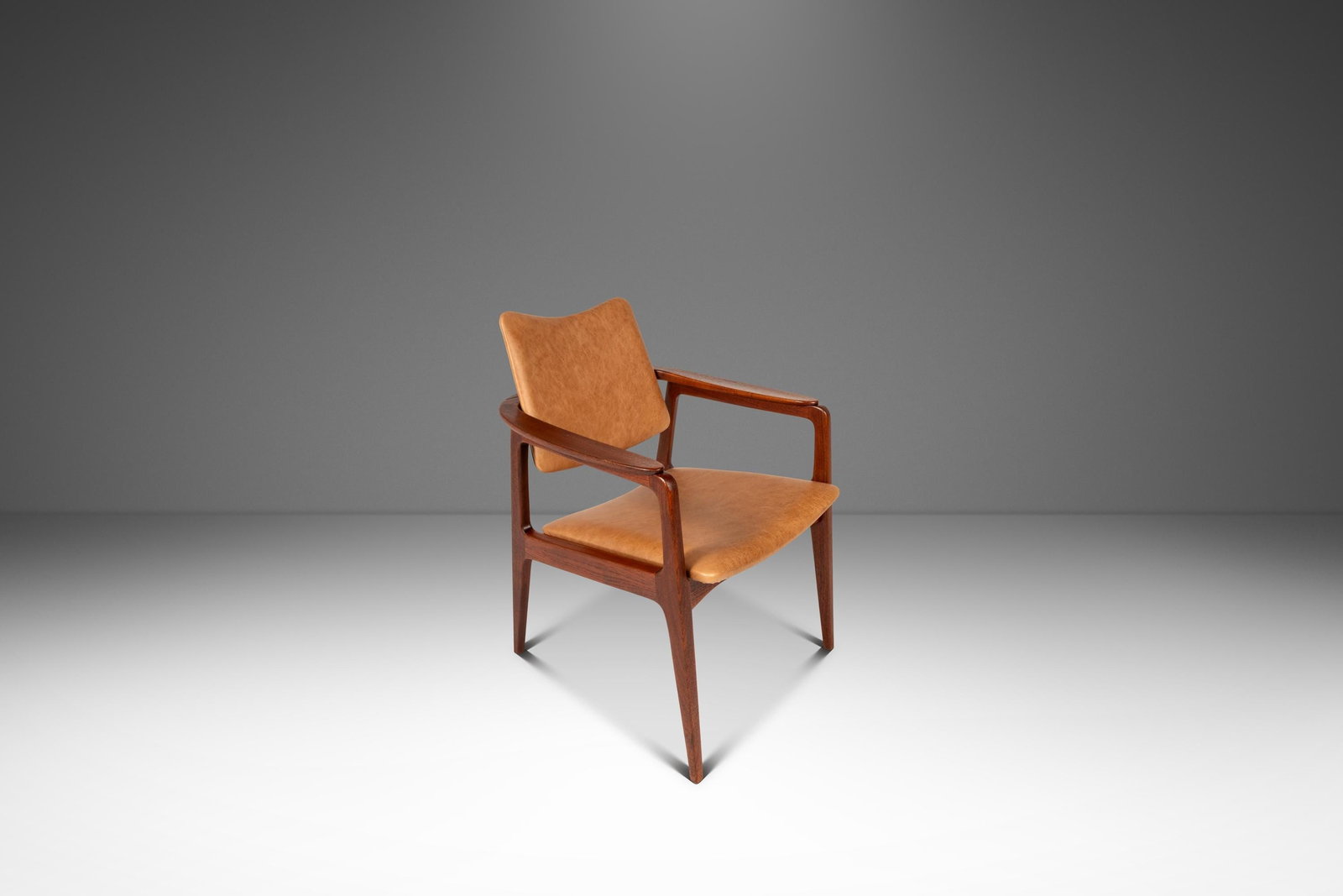 Pair of teak Model 132 armchairs by Sigvard Bernadotte (1 of 18)