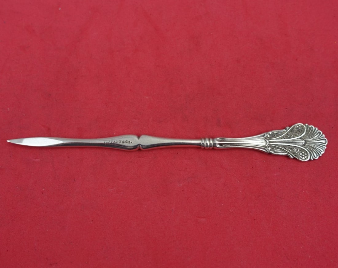 Shiebler Sterling Silver Nut Pick Corinthian Pattern by John Polhamus 5 1/4": Shiebler Sterling Silver Nut Pick Corinthian Pattern by John Polhamus 5 1/4" This exquisite nut pick is crafted from high-quality sterling silver (.925) and features the elegant Corinthian pattern by 