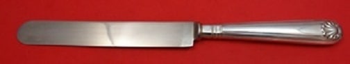 Spaulding & Co Fiddle and Shell Sterling Silver Knife 10 1/4": Spaulding & Co Fiddle and Shell Sterling Silver Knife 10 1/4" This exquisite banquet knife features the elegant Fiddle and Shell pattern by Spaulding & Co. Crafted from high-quality sterling silver, i