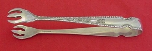 Gorham Cinderella Sterling Silver Sugar Tong Large 4 3/4 Serving (1 of 1)