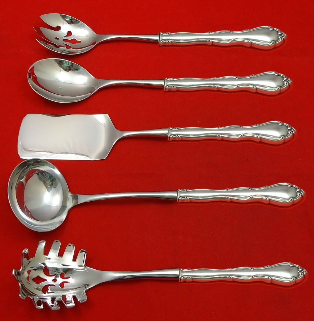 Towle Fontana Sterling Silver 5pc Custom Hostess Serving Set (1 of 2)
