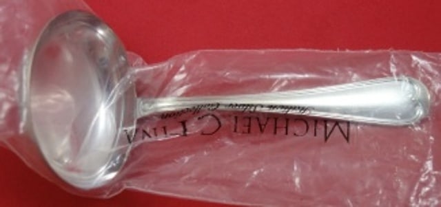 Schiavon Mauriziano Sterling Silver Sauce Ladle 5 3/4 Italy (1 of 1)