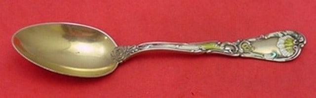 Gorham Hanover Sterling Silver Teaspoon Gold Washed 5 7/8 (1 of 1)