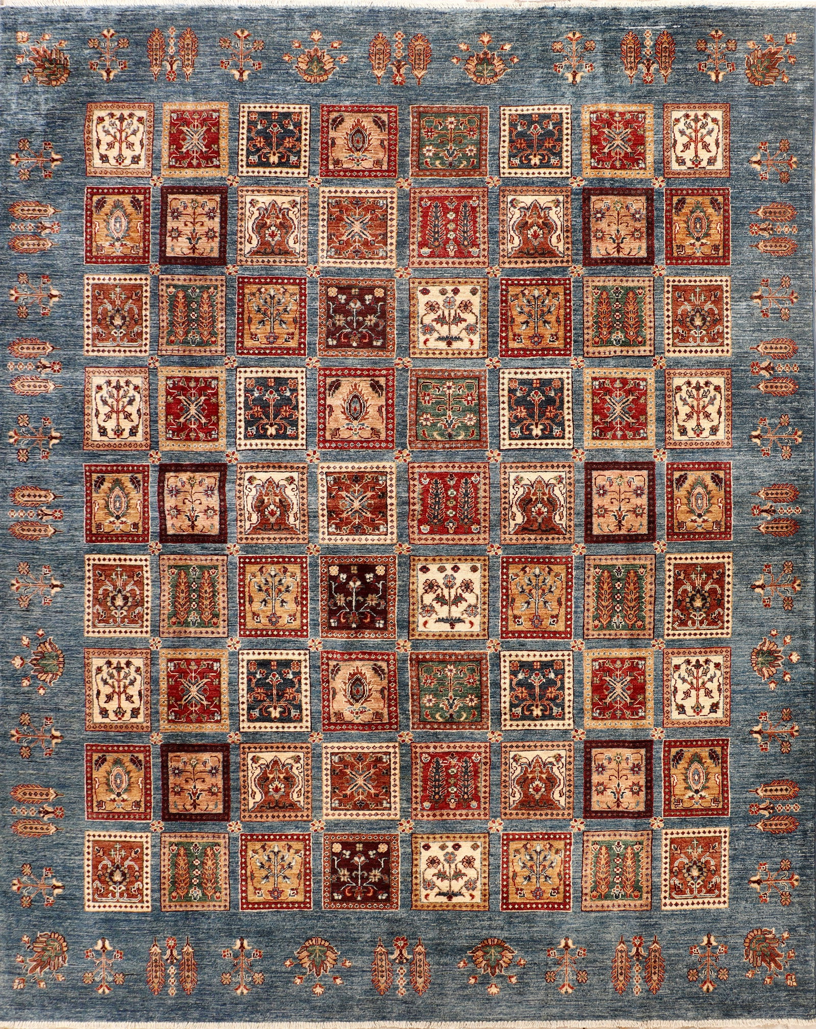 8' x 10' Soltani Ziglar Rug Fine Ghazni Wool Multi-Color Handmade Pakistan: 8' x 10' Soltani Ziglar Rug Fine Ghazni Wool Multi-Color Handmade Pakistan Free continental US Shipping Discover the exquisite craftsmanship of this 8' x 10' Soltani Ziglar Rug, handmade in Pakistan w