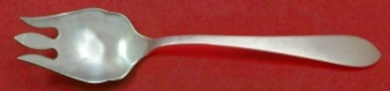 Dominick & Haff Pointed Antique Sterling Silver 6 Inch Ice Cream Spork: Dominick & Haff Pointed Antique Sterling Silver 6 Inch Ice Cream Spork This exquisite ice cream spork, crafted by Dominick & Haff, showcases the elegant Pointed Antique pattern. Custom made from high-