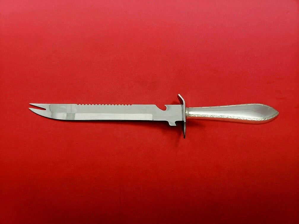 Tiffany & Co Feather Edge Sterling Silver Ham Slice Knife 11.5" (1 of 2)