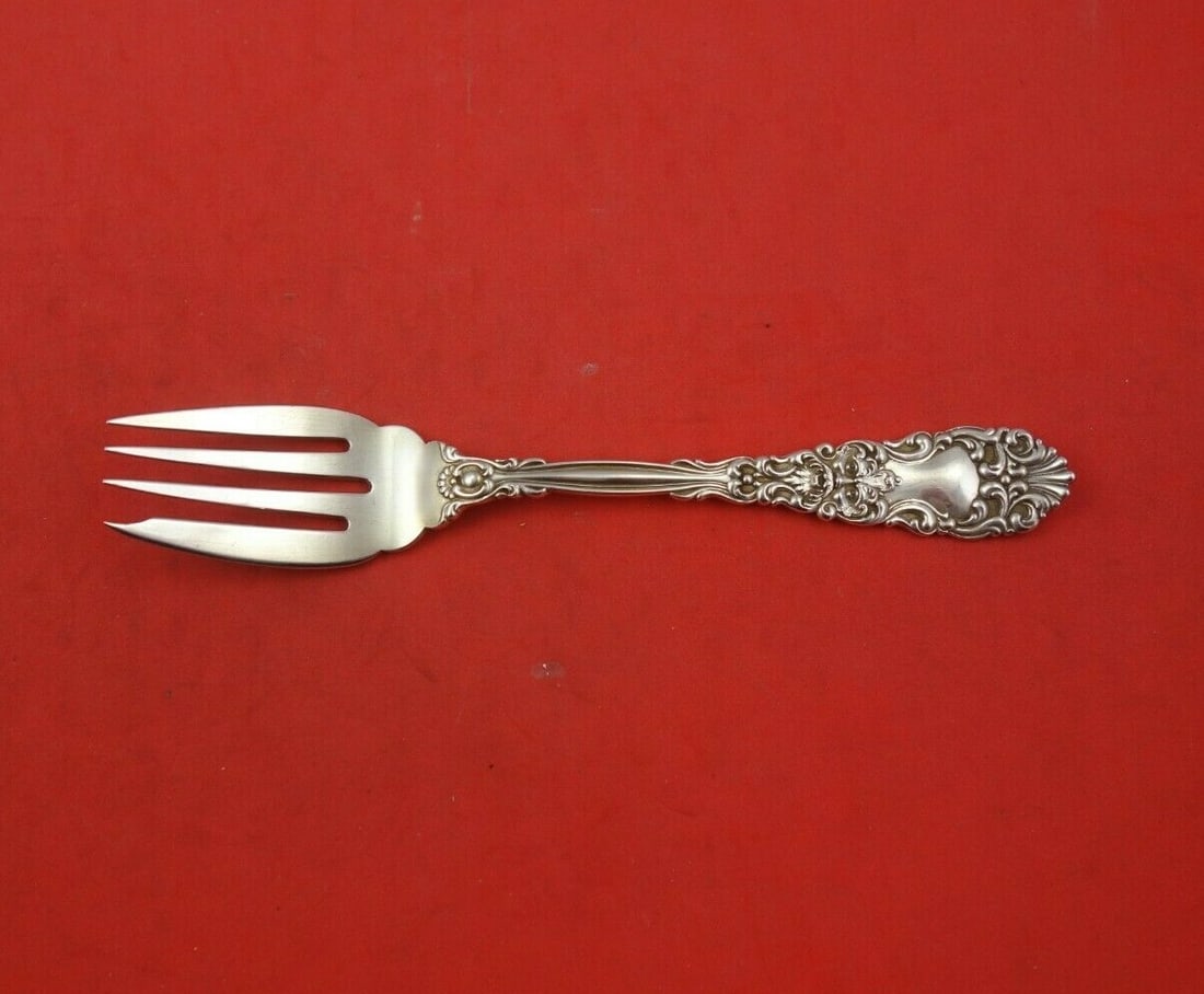 Dominick & Haff Renaissance Sterling Silver Salad Fork 4-Tine 6 Inch (1 of 3)
