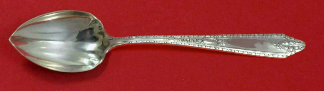 Gorham Cinderella Sterling Silver Grapefruit Spoon Fluted Custom Made 5 3/4" (1 of 1)