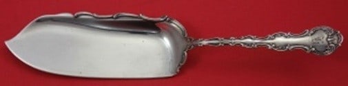 Gorham Strasbourg Sterling Silver Fish Serving Server 10 1/4 Monogrammed (1 of 1)