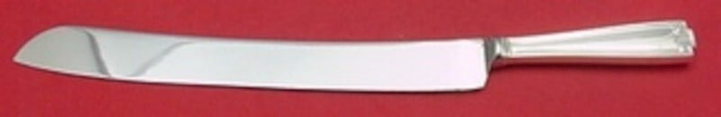 Gorham Etruscan Sterling Silver Wedding Cake Knife 12 Custom Hollow Handle: Gorham Etruscan Sterling Silver Wedding Cake Knife 12 Custom Hollow Handle This exquisite wedding cake knife features the elegant Etruscan pattern by Gorham, crafted from high-quality sterling silver.