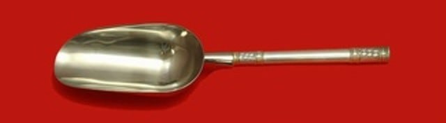 Wallace Aegean Weave Gold Sterling Silver Ice Scoop 9 3/4" Custom (1 of 1)