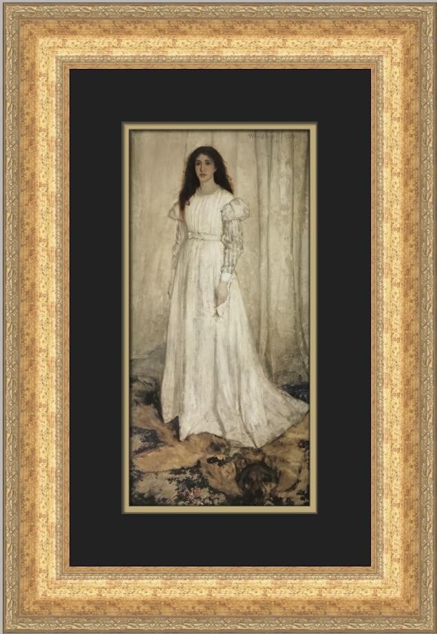 James A Whistler The White Girl Custom Framed Print 20x17 Expressionism (1 of 2)