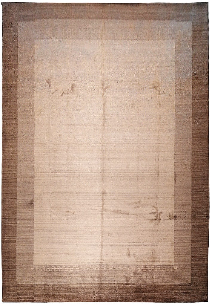 8 x 10 Handmade Wool Modern Area Rug Beige Brown: 8 x 10 Handmade Wool Modern Area Rug Beige Brown Free continental US Shipping The 8 x 10 Handmade Wool Modern Rug in Beige and Brown is a perfect blend of simplicity and elegance, making it an ideal a