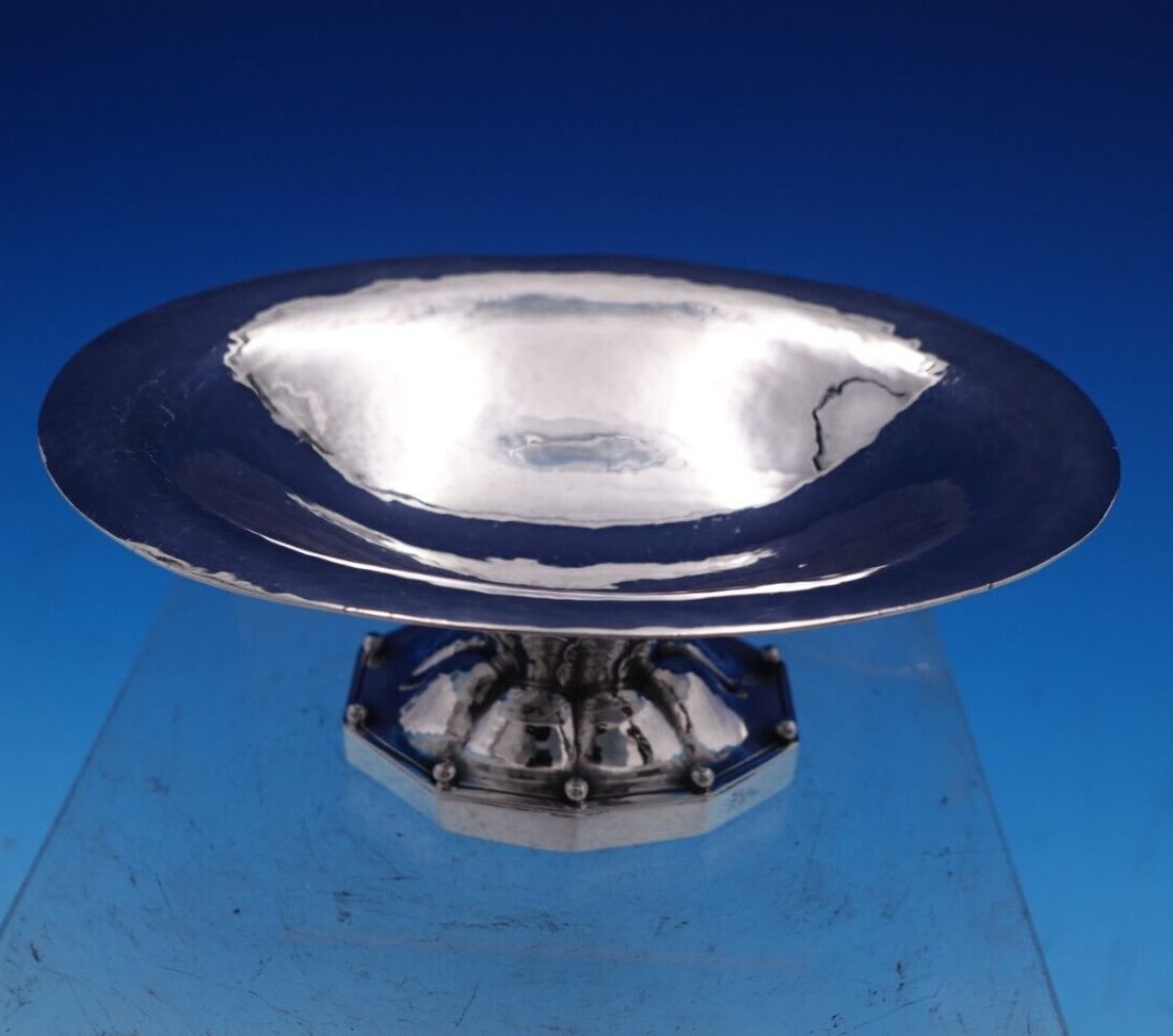 Georg Jensen Sterling Silver Compote Pattern 42B 3.4 ozt - 2