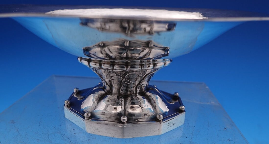 Georg Jensen Sterling Silver Compote Pattern 42B 3.4 ozt - 5