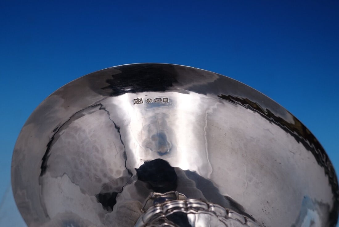 Georg Jensen Sterling Silver Compote Pattern 42B 3.4 ozt - 6