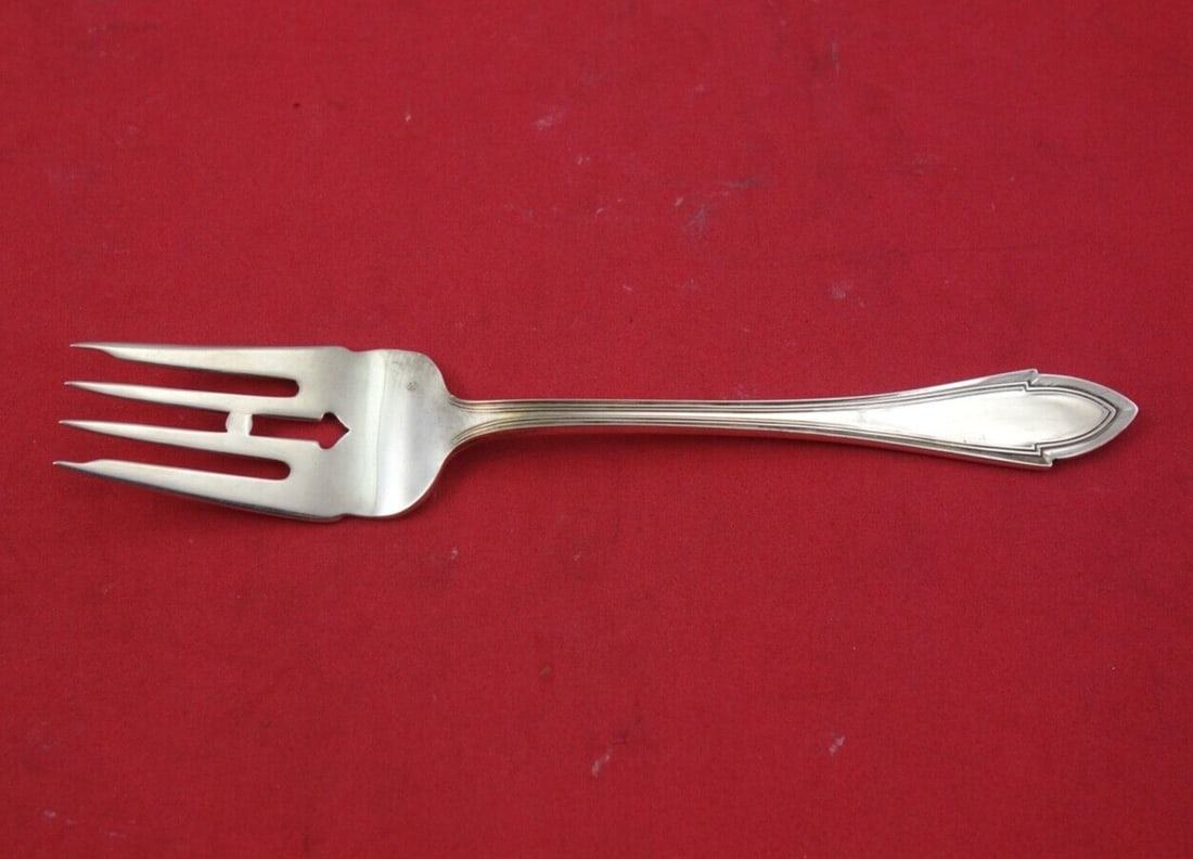 Dominick & Haff Queen Elizabeth Sterling Silver Salad Fork 6.5" (1 of 2)
