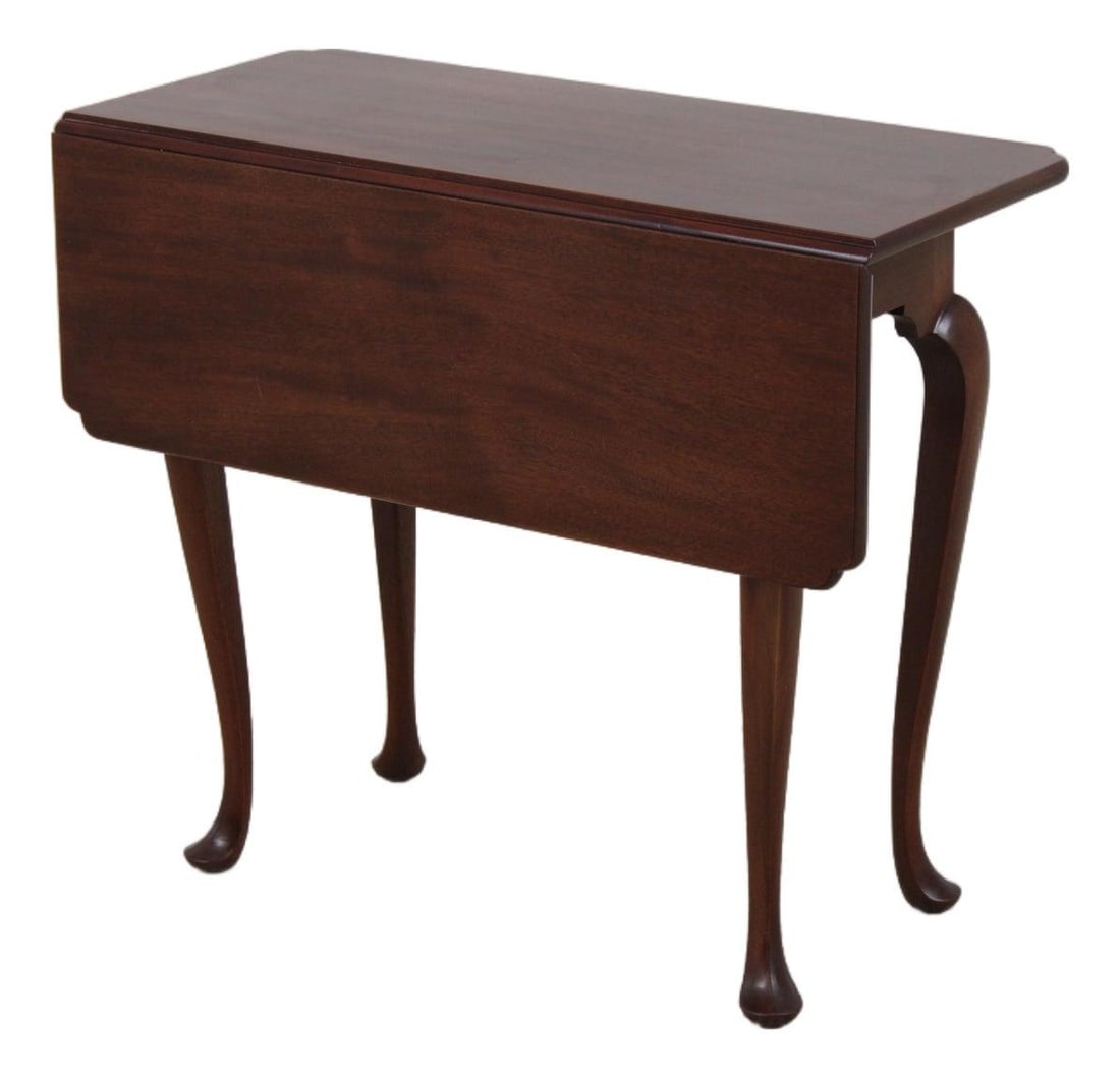 Kittinger Mahogany Queen Anne Drop Leaf Side Table WF 1220 (1 of 10)