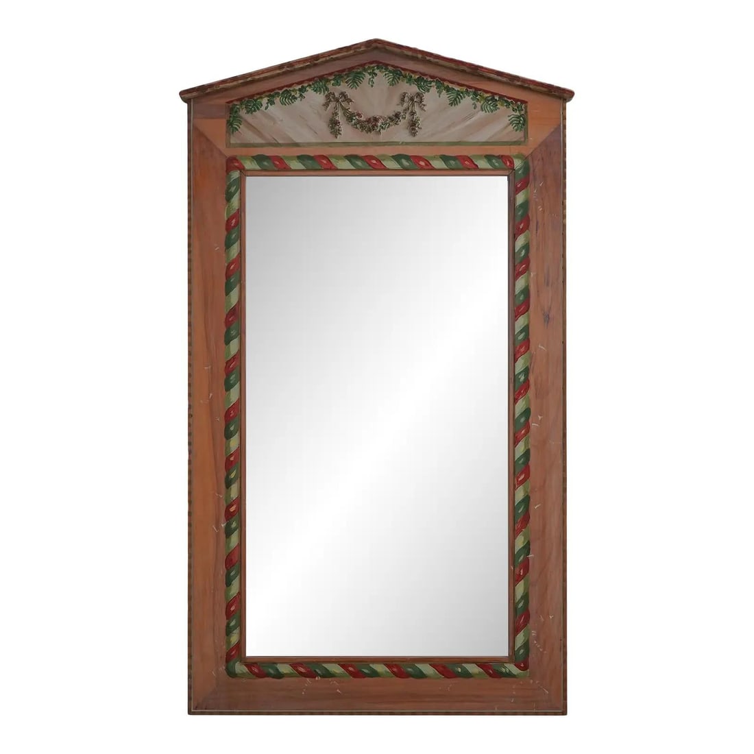 Carvers Guild Neoclassical Hand Painted Wall Mirror 23w x 39.5h (1 of 10)