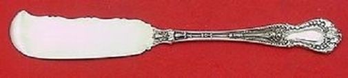 Whiting Dorothy Vernon sterling silver butter spreader flat handle 6 1/8 (1 of 2)