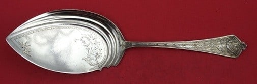 Gorham Lady Washington Sterling Silver Fish Server 10 Inch Bright Cut
