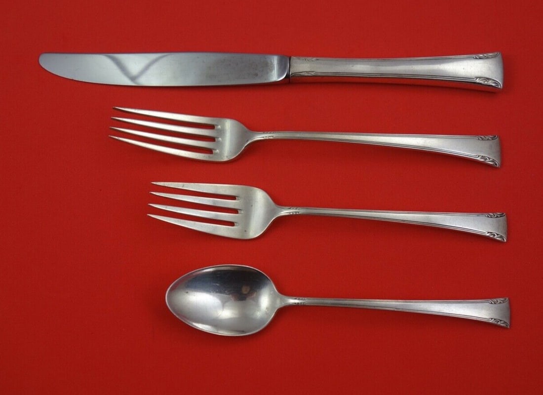 International Sterling Silver Serenity 4-Piece Dinner Set