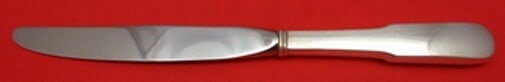 Gorham Old English Tipt Sterling Silver Dinner Knife 9.5 Inches: Gorham Old English Tipt Sterling Silver Dinner Knife 9.5 Inches Discover the elegance of the Old English Tipt dinner knife by Gorham, a stunning piece of flatware crafted in sterling silver. This mode