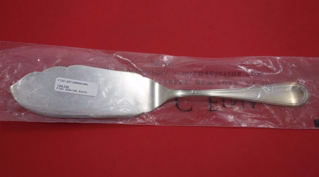 Schiavon Sterling Silver Fish Serving Knife 10 7/8" New (1 of 1)