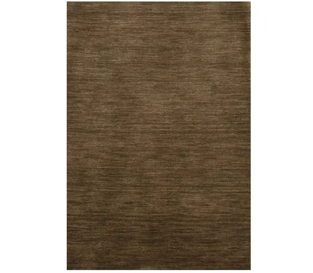 Brown Wool Gabbeh Modern Hand-Loomed Area Rug 2x3 ft