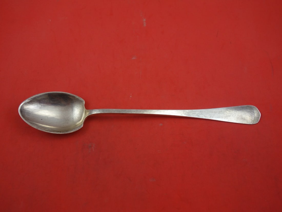 Vintage Lebolt Sterling Silver Hammered Drink Stirrer 8 3/4" (1 of 2)