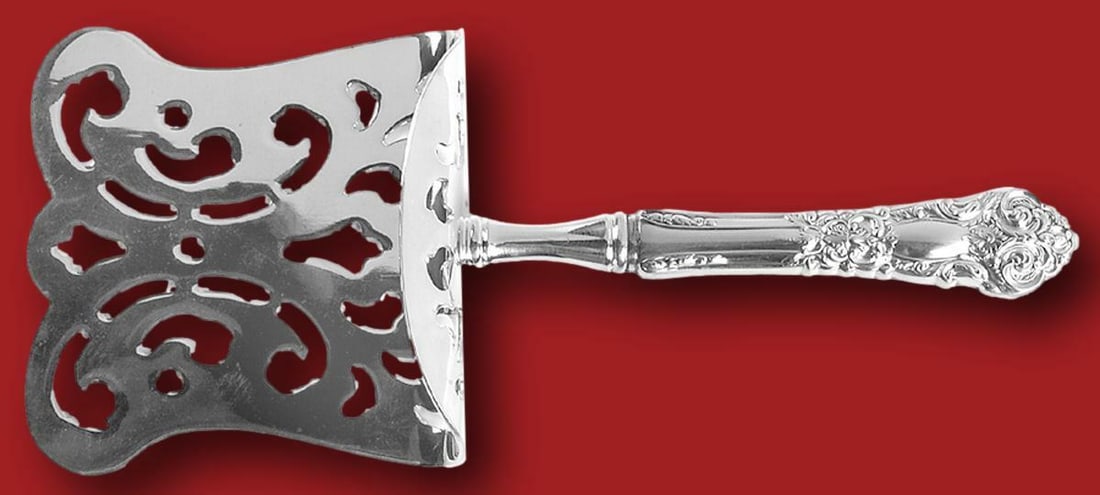 Reed & Barton French Renaissance Sterling Silver Asparagus Server 9 3/8" (1 of 6)