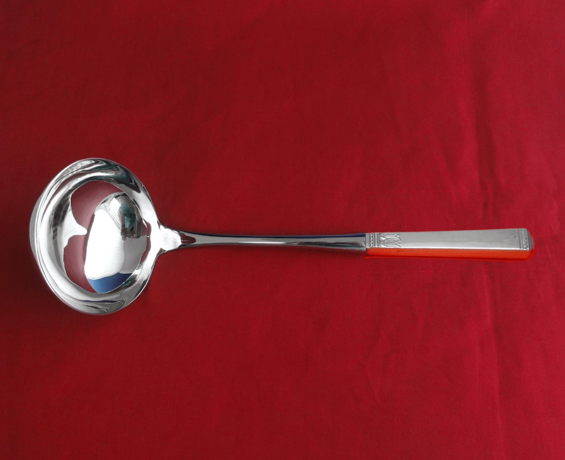 Lunt Regency Sterling Silver Soup Ladle Custom Made 10.5"